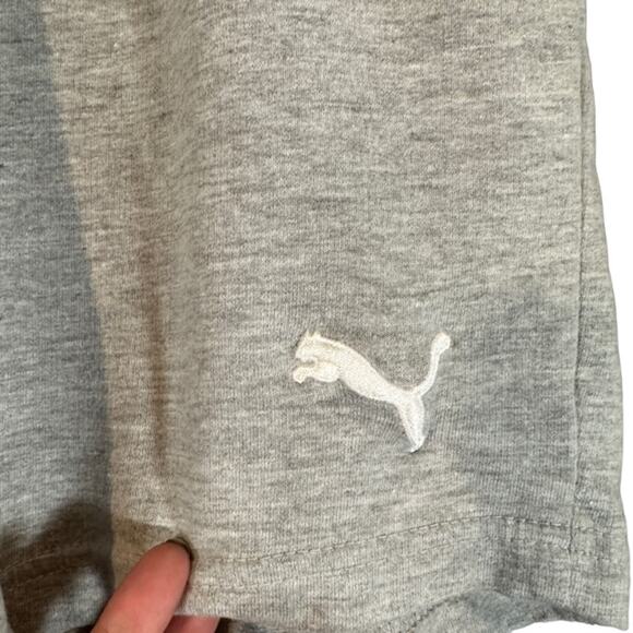 Puma Gray Drawstring Waist Forever Better Casual Athletic Shorts Men Sz M - Picture 3 of 9